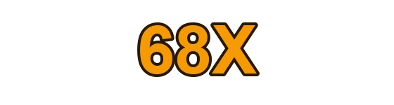 68X - logo oficial